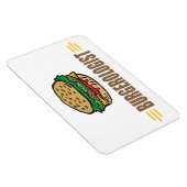 Magnet Flexible Funny Hamburger (Côté Droit)