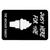 Magnet Flexible Funny Ice Cream Cruise Ship Stateroom Porte Marker (Horizontal)