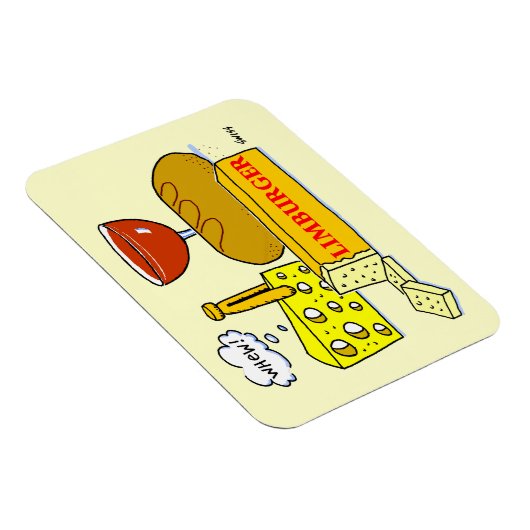 Magnet Flexible Funny Limburger Cheese (Côté Droit)
