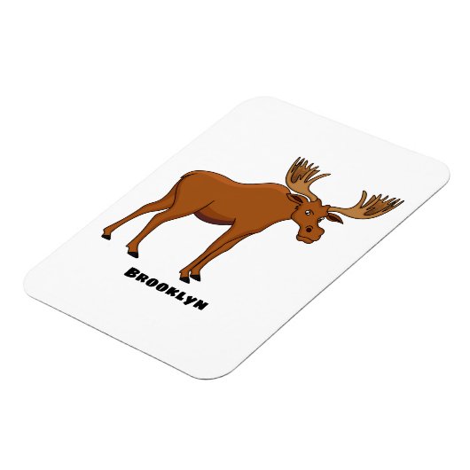Magnet Flexible Funny moose (Côté Gauche)