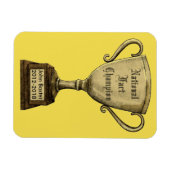 Magnet Flexible Funny Personnalisable Trophy Award (Horizontal)