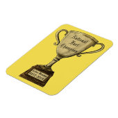 Magnet Flexible Funny Personnalisable Trophy Award (Côté Gauche)