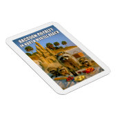 Magnet Flexible Funny Raccoon Royalty in North Myrtle Beach (Côté Droit)