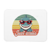 Magnet Flexible Funny requin invitation vous sourire (Horizontal)