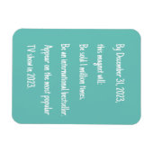 Magnet Flexible Funny Sky Blue Vision (Horizontal)