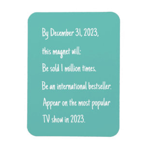 Magnet Flexible Funny Sky Blue Vision