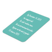 Magnet Flexible Funny Sky Blue Vision (Côté Gauche)