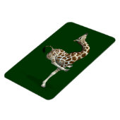 Magnet Flexible Funny Sporty Giraffe (Côté Gauche)