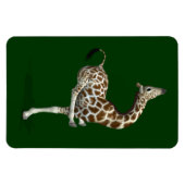 Magnet Flexible Funny Sporty Giraffe (Horizontal)