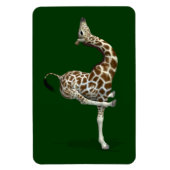 Magnet Flexible Funny Sporty Giraffe (Vertical)