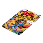 Magnet Flexible Funny Superhero Fête des mères de maman (Côté Gauche)