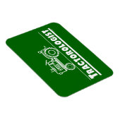 Magnet Flexible Funny tractor (Côté Droit)
