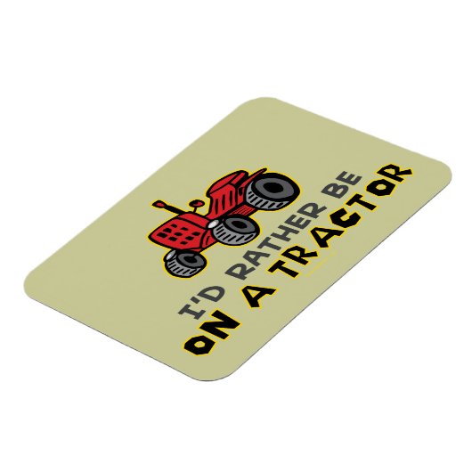 Magnet Flexible Funny tractor (Côté Gauche)