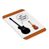 Magnet Flexible Funny Ukulele (Côté Droit)