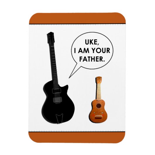 Magnet Flexible Funny Ukulele (Vertical)