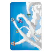 Magnet Flexible Fusées ! (Vertical)