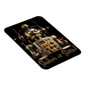 Magnet Flexible Futuristic Robot Bartender "Shaken or Stirred" (Côté Droit)