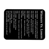Magnet Flexible Gagnants contre perdants (Horizontal)