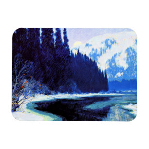 Magnet Flexible Gagnon - Un ruisseau silencieux du Nord