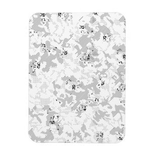 Magnet Flexible Gainsboro, Porcelaine, Fumée Blanche point Design
