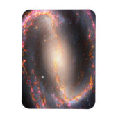 Magnet Flexible Galaxie Spirale Ngc 1300. (Vertical)