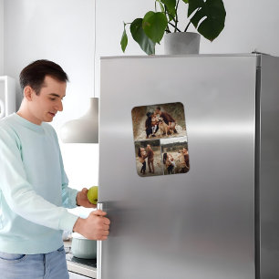 Magnet Flexible Galerie de photos 3 personnalisées Galerie de phot