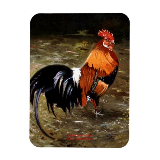 Magnet Flexible Gallo/Galo/Rooster (Vertical)