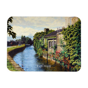 Magnet Flexible Galway City Irlande Pittoresque Canal View