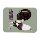 Magnet Flexible Gamecock Sepia (Horizontal)