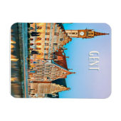 Magnet Flexible Gand Belgique Photo Vintage (Horizontal)
