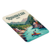 Magnet Flexible Gange Rishikesh Inde (Côté Droit)