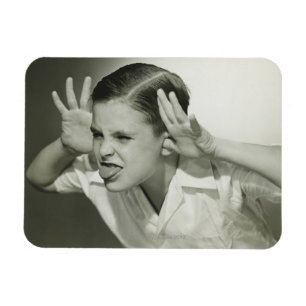 Magnet Flexible Garçon faisant le visage