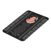 Magnet Flexible Garde-mémoire personnalisée (Côté Gauche)