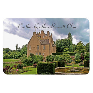Magnet Flexible Garden Crathes Castle, Scottish Burnett Clan