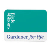 Magnet Flexible Gardener pour la vie (Horizontal)
