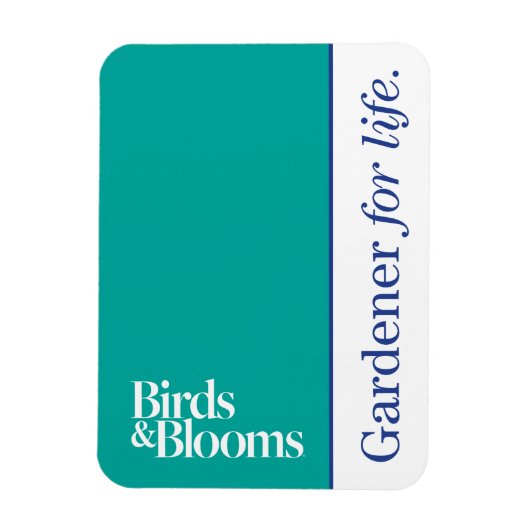 Magnet Flexible Gardener pour la vie (Vertical)