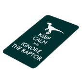 Magnet Flexible Garder le calme ignorer Raptor (Côté Gauche)