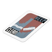 Magnet Flexible Garder propre (Côté Gauche)