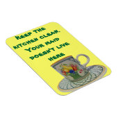 Magnet Flexible Gardez la cuisine propre (Côté Droit)