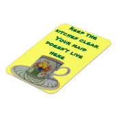 Magnet Flexible Gardez la cuisine propre (Côté Gauche)