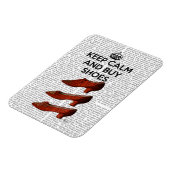 Magnet Flexible Gardez le calme Acheter des chaussures (Côté Gauche)