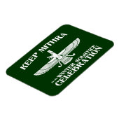 Magnet Flexible Gardez Mithra à la fête du Solstice d'hiver (Côté Gauche)