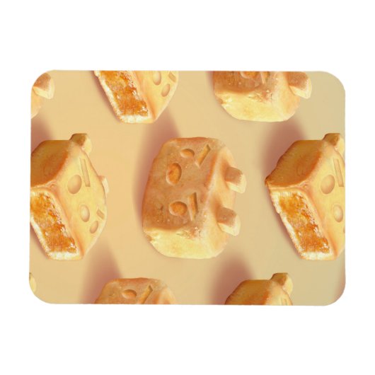 Magnet Flexible Gâteau à l'ananas (Horizontal)