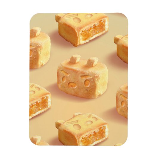 Magnet Flexible Gâteau à l'ananas (Vertical)