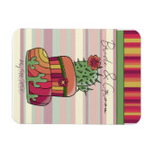 Magnet Flexible Gâteau de mariage Cactus (Horizontal)