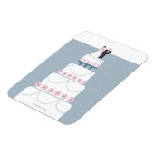 Magnet Flexible Gâteau mariage (Côté Gauche)