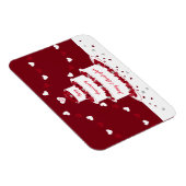 Magnet Flexible Gâteau personnalisé du 40e anniversaire du Mariage (Côté Droit)