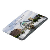 Magnet Flexible Gateway Arch, Old Courthouse, Runner, St. Louis (Côté Gauche)