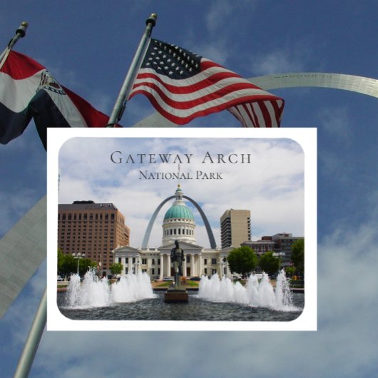 Magnet Flexible Gateway Arch, Old Courthouse, Runner, St. Louis