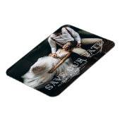 Magnet Flexible Gatsby Art Déco Lettering Photo Enregistrer la dat (Côté Gauche)